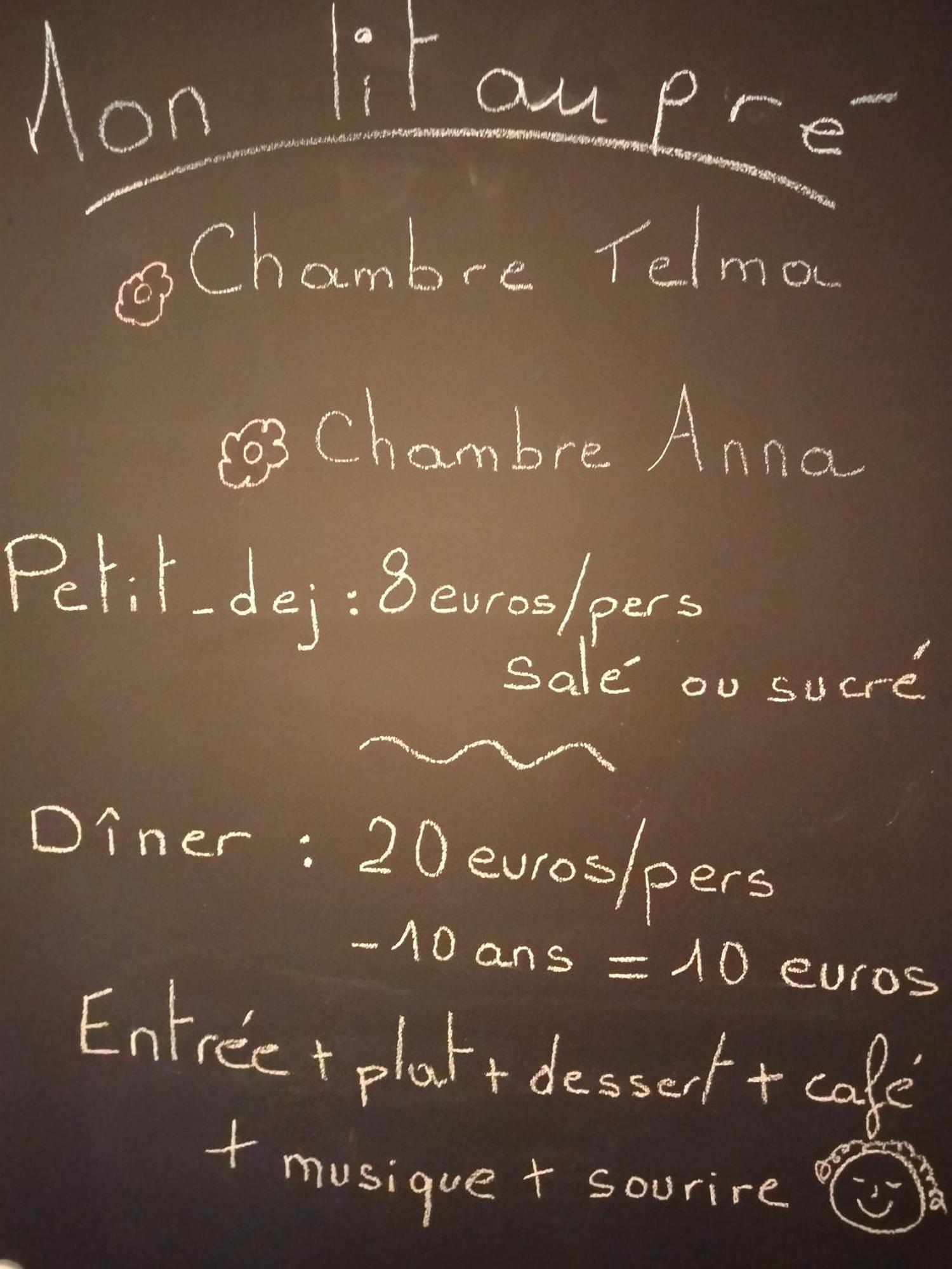 Chambre Familiale Anna "Mon Lit Au Pre" , Jusqu'A 4 Adultes Et 2 Enfants Avec Piscine Familles, Couples Ou Femmes Seulement Pontours Εξωτερικό φωτογραφία
